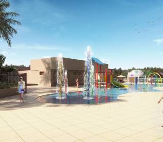 Proyecto de vivienda Aqualina Blue, apartamentos en venta en Girardot, Vía a Nariño de la constructora ALCABAMA.