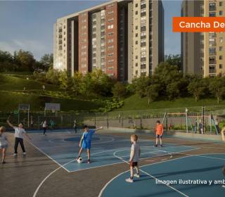 Proyecto de vivienda Kaizen, apartamentos en venta en Rionegro, Nueva Vía al Tanque de la constructora CONINSA S.A.S.