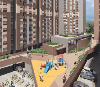 Proyecto de vivienda Cuatro Vientos - Mistral , apartamentos en venta en Bogotá, Montevideo de la constructora CONSTRUCTORA BOLÍVAR.