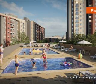 Proyecto de vivienda Kaizen, apartamentos en venta en Rionegro, Nueva Vía al Tanque de la constructora CONINSA S.A.S.