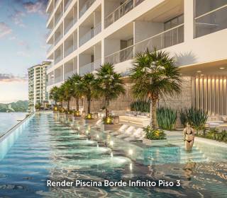 Proyecto de vivienda Reserva Del Mar Puerto Gaira, apartamentos en venta en Santa Marta, Rodadero de la constructora AR CONSTRUCCIONES.