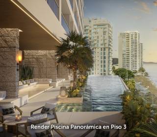 Proyecto de vivienda Reserva Del Mar Puerto Gaira, apartamentos en venta en Santa Marta, Rodadero de la constructora AR CONSTRUCCIONES.