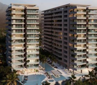 Proyecto de vivienda Costa Serrana Torre 1, apartamentos en venta en Santa Marta, Bello Horizonte de la constructora CAMPOS SAAB CONSTRUCTORA.