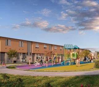 Proyecto de vivienda Casas De Portobelo , casas en venta en Barranquilla, Caribe Verde de la constructora CONSTRUCTORA BOLÍVAR.
