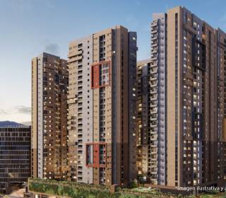 Proyecto de vivienda Civita, apartamentos en venta en Envigado, Avenida Las Vegas de la constructora CONINSA S.A.S.