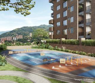 Proyecto de vivienda Civita, apartamentos en venta en Envigado, Avenida Las Vegas de la constructora CONINSA S.A.S.