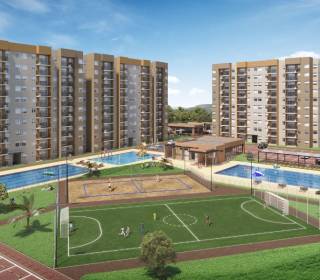 Proyecto de vivienda Orión, apartamentos en venta en Ricaurte, Peñalisa de la constructora ALCABAMA.