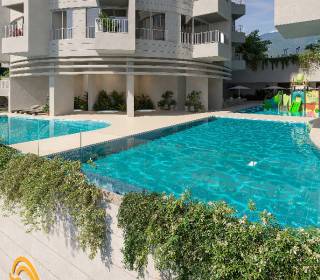 Proyecto de vivienda Xua, apartamentos en venta en Santa Marta, Rodadero de la constructora INVERSIONES Y CONSTRUCCIONES INCOL S.A.S.