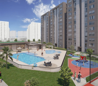 Proyecto de vivienda Ibis, apartamentos en venta en Barranquilla, Alameda del Río de la constructora AMARILO.
