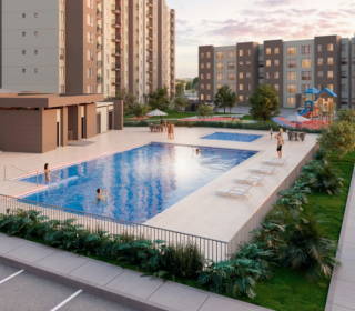 Proyecto de vivienda Palma Roja, apartamentos en venta en Villavicencio, Rosablanca de la constructora AMARILO.