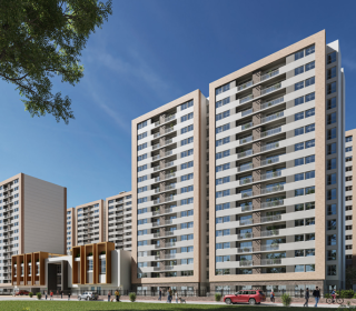 Proyecto de vivienda Los Almendros, apartamentos en venta en Bogotá, La Felicidad de la constructora CONSTRUCTORA COLPATRIA.
