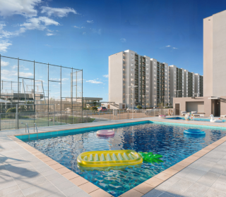 Proyecto de vivienda Tierralinda Del Bosque, apartamentos en venta en Cali, Ciudad Pacífica de la constructora CONSTRUCTORA COLPATRIA.