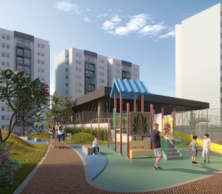 Proyecto de vivienda Tierralinda Del Rio, apartamentos en venta en Cali, Ciudad Pacífica de la constructora CONSTRUCTORA COLPATRIA.