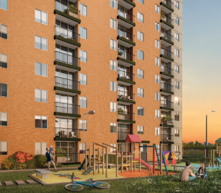 Proyecto de vivienda Paseo San Rafael, apartamentos en venta en Zipaquirá, La Quinta de la constructora MARVAL.
