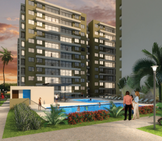 Proyecto de vivienda Puerta Dorada El Lago, apartamentos en venta en Barranquilla, Puerta Dorada de la constructora MARVAL.