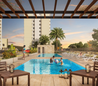Proyecto de vivienda Solario, apartamentos en venta en Soledad, El Manantial de la constructora MARVAL.