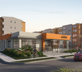 Proyecto de vivienda Magenta, apartamentos en venta en Cartagena, Ciudad del Bicentenario de la constructora CONSTRUCTORA BOLÍVAR.