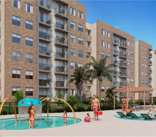 Proyecto de vivienda Palma Real, apartamentos en venta en Ibagué, Vía Mirolindo de la constructora CONSTRUCTORA BOLÍVAR.