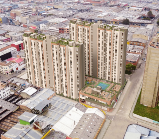 Proyecto de vivienda Scaleno 17, apartamentos en venta en Bogotá, Paloquemao de la constructora CONSTRUCTORA COLPATRIA.