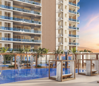 Proyecto de vivienda Caribbean Beach Resort, apartamentos en venta en Santa Marta, Playa Salguero de la constructora MARVAL.