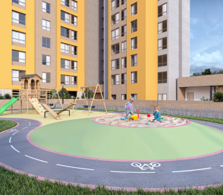 Proyecto de vivienda Ventura Residencial, apartamentos en venta en Soacha, Terreros de la constructora OSPINAS.