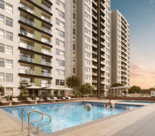 Proyecto de vivienda Viverdi, apartamentos en venta en Cali, San Fernando de la constructora MARVAL.