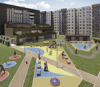 Proyecto de vivienda Madero, apartamentos en venta en Zipaquirá, Ciudadela Armonía de la constructora ALCABAMA.