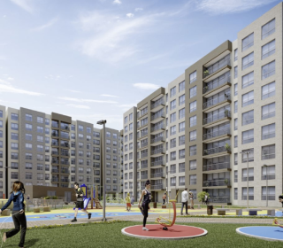 Proyecto de vivienda Madero, apartamentos en venta en Zipaquirá, Ciudadela Armonía de la constructora ALCABAMA.