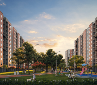 Proyecto de vivienda Saviia , apartamentos en venta en Zipaquirá, Las Villas de la constructora TECNOURBANA .