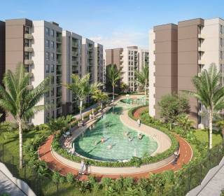 Proyecto de vivienda Giardino No Vis, apartamentos en venta en Barranquilla, Río Alto de la constructora INACAR S.A..
