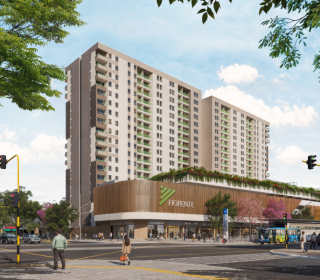 Proyecto de vivienda Fiorente, apartamentos en venta en Cali, Paseo del Rio de la constructora INACAR S.A..