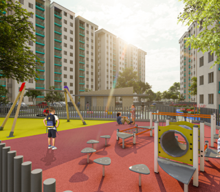 Proyecto de vivienda Porto Di Mare, apartamentos en venta en Soledad, El Manantial de la constructora INACAR S.A..
