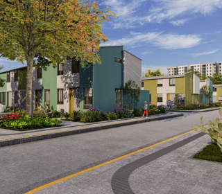 Proyecto de vivienda Porto Vento Casas, casas en venta en Soledad, El Manantial de la constructora INACAR S.A..