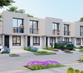 Proyecto de vivienda Murano, casas en venta en Valledupar, Acuarela de la constructora VIVA MAYALES.