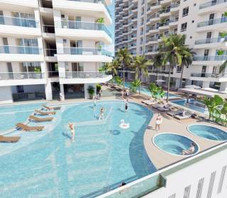 Proyecto de vivienda Costa Serrana Torre 1, apartaestudios en venta en Santa Marta, Bello Horizonte de la constructora CAMPOS SAAB CONSTRUCTORA.