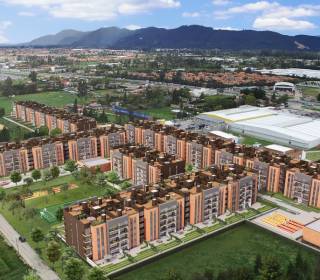 Proyecto de vivienda Modigliani Club Residencial    , apartamentos en venta en Cajicá, Milla de Oro de la constructora PROMOTORA ANDALUCIA.