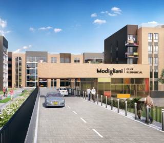 Proyecto de vivienda Modigliani Club Residencial    , apartamentos en venta en Cajicá, Milla de Oro de la constructora PROMOTORA ANDALUCIA.