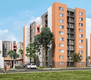 Proyecto de vivienda Tierralinda Del Parque, apartamentos en venta en Cali, Vía Cali-Jamundí de la constructora CONSTRUCTORA MELÉNDEZ.