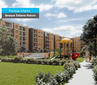 Proyecto de vivienda Bosque Sabana Natura, apartamentos en venta en Cajicá, Vereda Calahorra de la constructora ACTUAL INMOBILIARIA.