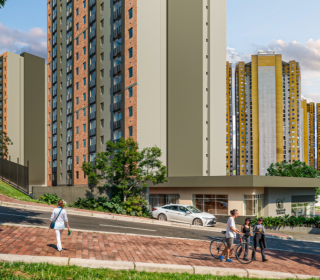 Proyecto de vivienda Reserva De Bellavista, apartamentos en venta en Bogotá, Madelena de la constructora AR CONSTRUCCIONES.