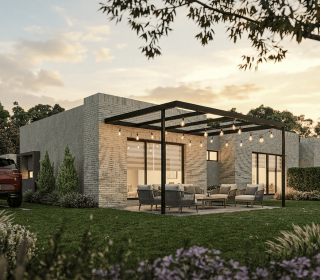 Proyecto de vivienda Guaymaral Casas Campestres, casas en venta en Chía, Variante Chía-Cota de la constructora ÁREA CUADRADA.
