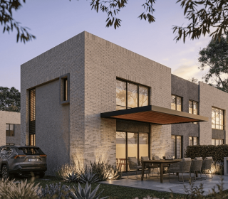 Proyecto de vivienda Guaymaral Casas Campestres, casas en venta en Chía, Variante Chía-Cota de la constructora ÁREA CUADRADA.