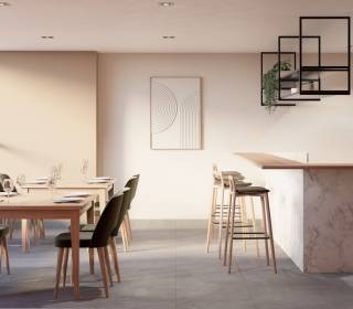Proyecto de vivienda Inter 7-33, apartaestudios en venta en Bogotá, Centro Internacional de la constructora URBANSA.