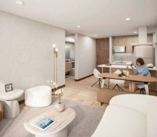 Proyecto de vivienda Siete 167, apartaestudios en venta en Bogotá, Usaquén de la constructora IKONSTRUIR SAS.