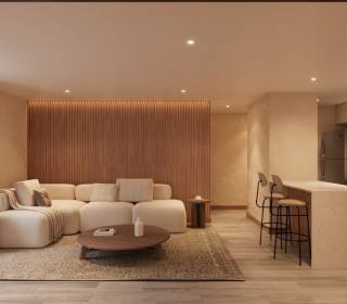 Proyecto de vivienda Casa Barlú, apartaestudios en venta en Filandia, Centro de la constructora DALIAN Y PORTONOVO.