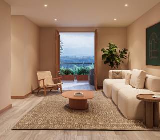Proyecto de vivienda Casa Barlú, apartaestudios en venta en Filandia, Centro de la constructora DALIAN Y PORTONOVO.