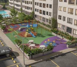 Proyecto de vivienda Puerta Dorada Terrana, apartamentos en venta en Barranquilla, Puerta Dorada de la constructora MARVAL.