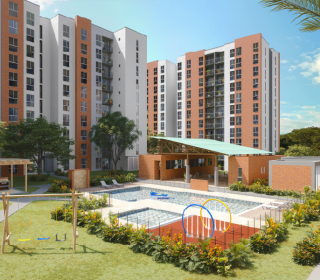 Proyecto de vivienda Tierralinda De Las Flores, apartamentos en venta en Cali, Tierralinda Comunidad Vital de la constructora CONSTRUCTORA MELÉNDEZ.
