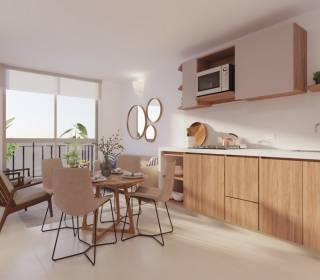 Proyecto de vivienda Pietra, apartamentos en venta en Ibagué, Hacienda Santa Cruz de la constructora PRODESA.