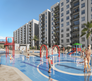 Proyecto de vivienda Palma Azul , apartamentos en venta en Ricaurte, Peñalisa de la constructora AMARILO.